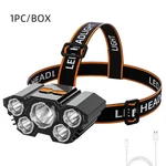 25000LM Led Headlamp Rechargeable Headlight Zoomable Torch. Fixed Price $5.49.