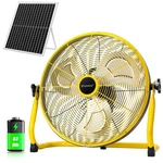 Solar Rechargeable Floor Fan 16 Large Outdoor Camping Cooling Blessny Home Barn. Fixed Price $179.99.