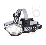 Rechargeable Headlamp, Ultra-bright 5 Led With Red White LIGHT,IPX4.... Fixed Price $19.99.