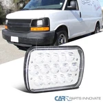 1X 7"X6" H4 15 Bulb Clear Sealed Beam Headlamp Headlight IP67. Fixed Price $29.95.
