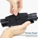 Tactical Flashlight Holster Holder Stretchy Nylon Pouch For Duty Belt Carry Case. Fixed Price $8.99.