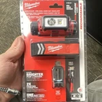 Milwaukee Usb Rechargeable Led Headlamp 600 Lm Hard Hat Clips Red Black. Fixed Price $59.99.
