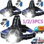 Ultra Bright 9900000LM Zoomable Headlight High Power Led Headlamp+batt+charger. Fixed Price $23.49.