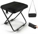 Ultra Light Folding Camping Stool With Storage Pocket Portable For Outdoor Khaki. Fixed Price $12.99.