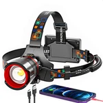 Rechargeable 90000 Lumens Ultra Bright Super Hard Hat. Fixed Price $36.63.