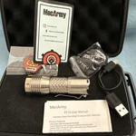 Mecarmy PS16 2000LM Edc Flashlight Stainless Steel Usb Rechargeable. Fixed Price $115.00.