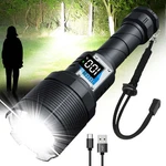 Rechargeable Flashlights Max 200000 High Lumens,super Bright 30W Led Flashlig.... Fixed Price $115.39.
