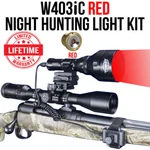 Wicked Lights W403IC Red Night Hunting Kit For Coyotes, Hogs, Foxes W2013. Fixed Price $199.95.