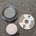 Black Google Nest 3RD Gen Smart Learning Thermostat With Remote Sensor. Fixed Price $79.99.