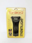 Nos Vintage Streamlight Top Spot 2 Convertible Flashlight/headlamp + Extra Bulb. Fixed Price $19.99.