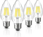 Dimmable F15 4W E26 Led Bulbs 50W Equivalent, 5000K Daylight Bright White 500LM,. Fixed Price $28.48.