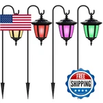 Viewsun 34 Inch Solar Hanging Lights, Shepherd Hook With Lighting Modes. Fixed Price $73.48.