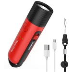 Third Pole 125DB Rechargeable Bear HORN,IPX4 Waterproof & Led Flashlight Red. Fixed Price $24.64.