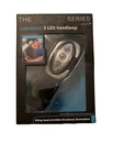 The Black Series Adjustable 3 Led Headlamp Light Pivots 90 Degrees. Fixed Price $12.99.