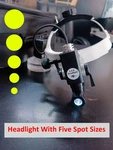 10W Led Dental Medical Headband Light With Five Spot Specific Headlamp. Fixed Price $125.00.