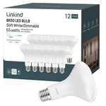 Linkind BR30 Led Flood Light Bulbs Indoor, 12 Count (pack 1), Soft White. Fixed Price $44.99.