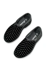 Sloggers Black Polka Dot Waterproof Shoes Size 6. Fixed Price $30.00.