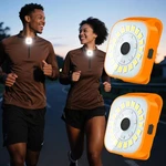 2 Pack Running Lights For Runners, 4 Modes Led Rechargeable Clip On Flashligh.... Fixed Price $14.47.