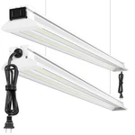 Elekico Super Bright 60W Led Shop Lights 4FT 2-PACK Ceiling Or Hanging Mount.... Fixed Price $72.63.