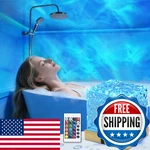 Letour Bathroom Mood Light,rechargeable Shower 16 Color Changeable Ocean. Fixed Price $37.11.