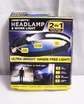 Handy Brite Led Headlamp & Work Light, Rechargeable, Weatherproof, Store-return. Fixed Price $15.99.