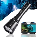 Aplos AP120 Dive Light, 12000 Lumen, Underwater 492FT, Scuba Diving Flashlight. Fixed Price $100.00.