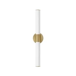 Maxim Lighting Tubo 30" 1-LIGHT Wall Sconce Natural Aged Brass Finish Pmm.... Fixed Price $243.03.