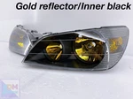 Toyota Altezza Early 98-01 Makeup Headlight Gold Reflector IS200 IS300 SXE10. Fixed Price $698.00.