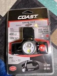 Coast HL45 Headlamp 400 Lumen 13 Hour Dual Color Optics System. Fixed Price $19.95.