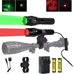 Bestsun 350 Yard Red And Green Led Coyote Hog Hunting Flashlight With P.... Fixed Price $95.98.