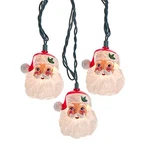 Kurt Adler 10 Light Santa Head String Multicolor UL4361. Fixed Price $44.98.