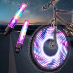 2 Pack Bicycle Waterproof Led Bike Rim Lights 7 Modes Wheel Tire Valve Spoke. Fixed Price $5.55.