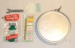 Coleman 220/228 Base Accessory Safe With Wrench Generator & 3 Mantles. Fixed Price $40.00.