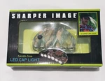Sharper Image Hands-free Cap Light. Brand New In Box Sealed.. Fixed Price $11.00.