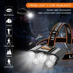 2PACKS 25000LM Led Headlamp Rechargeable Headlight Zoomable Torch Lamp#&. Fixed Price $10.42.