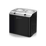 Homtone 2 Flavor Ice Cream Maker,automatic Compressor Machine.... Fixed Price $215.84.
