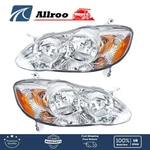 Headlights For Toyota Corolla 2003-2008 Headlamps Driver + Passenger Side Pair. Fixed Price $56.89.