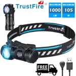 Trustfire Led Headlamp Rechargeable Headlight Torch Flashlight 1000LM. Fixed Price $37.79.