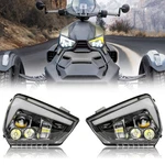 Led Headlights Assembly For Ryker, Headlamp Front W/high Low .... Fixed Price $376.98.