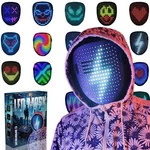 Depointer Life Led Light Up Masks With Gesture Sensing, Medium, Black. Fixed Price $66.91.