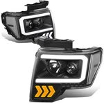 Dna Motoring HL-LB-T2-F15009-BK-CL1 Pair Led Drl Projector Headlight Corner L.... Fixed Price $330.11.