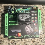 Kodiak Lighting Rechargeable Headlamp 415 Lumens 3 Color Modes Sealed Waterproof. Fixed Price $20.00.