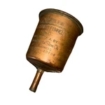 Vintage Coleman Copper Filtering Funnel No - Kansas Usa Lamp And Stove. Fixed Price $28.00.