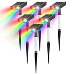 Bokeluna Rgb Solar Spot Lights 2 1 Outdoor 8 Lighting Modes Pc. Fixed Price $109.07.