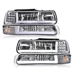 PIT66 Led Drl Headlight Assembly, Compatible With Chevy Silverado 1999-2002. Fixed Price $137.38.