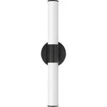 Maxim Lighting 52502WTBK Tubo Led 24 Inch Black Bath Vanity Wall. Fixed Price $104.00.