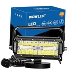 Wfpower Magnetic Led Work Light Bar, 48W Portable Black. Fixed Price $53.06.