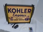 Kohler Engines Led Display Lighted Sign Lightbox Wall Hanging. Fixed Price $125.00.