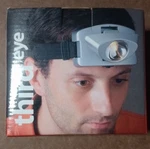 Third Eye Silver Plastic Headlamp Style #3934MAY Made China. Fixed Price $12.69.