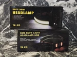 2 Pack - Soft Led Rechargeable Headlamp, Camping, Working, Repair, Light. Fixed Price $9.00.